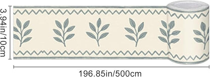 HOMETITUTE Wallpaper Border Peel and Stick Decorative Wall Trim Self Adhesive - Image 5