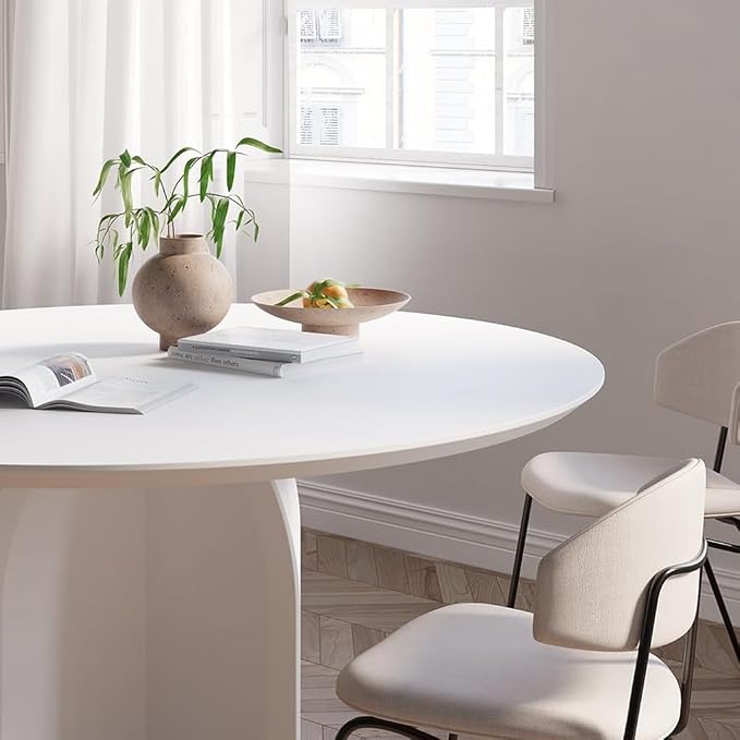 Arthome 23.6"x200" White Contact Paper, Peel and Stick Matte Wallpaper - Image 3