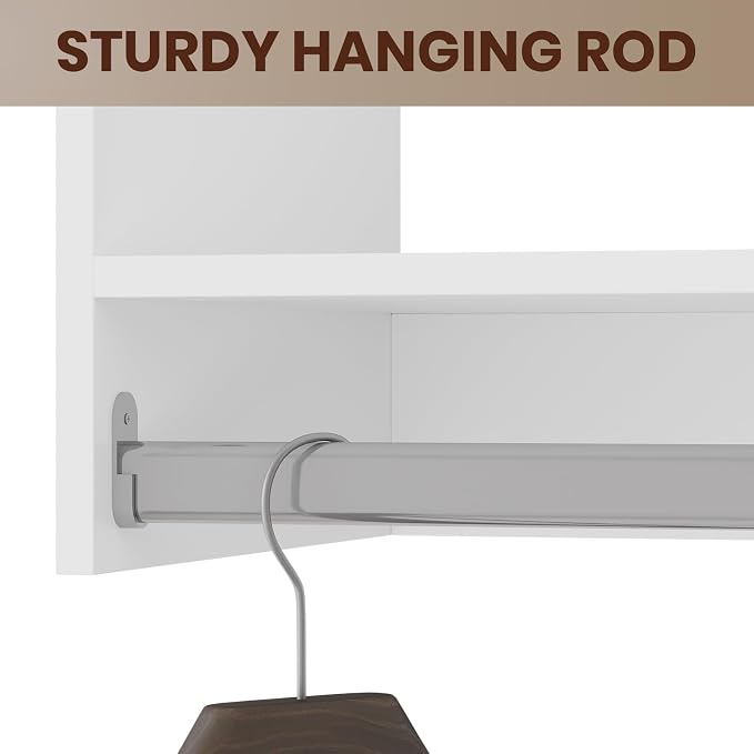 ROOMTEC Modular Closet System, Wooden Tower - Image 5