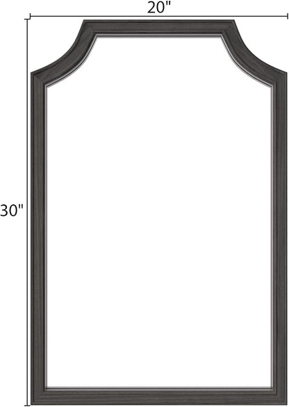 WallBeyond Scalloped Wood Mirror - Image 6