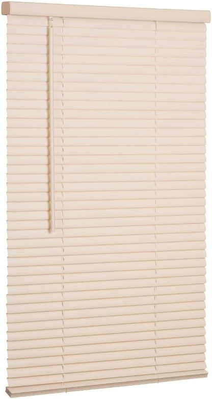 LOTUS & WINDOWARE Cordless 1" Vinyl Blind, Room Darkening, Horizontal Blinds by LotusWindoware