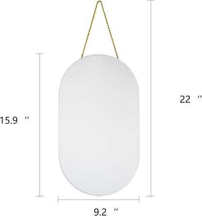 Oval Mirror, Oval Wall Mirror - Image 4