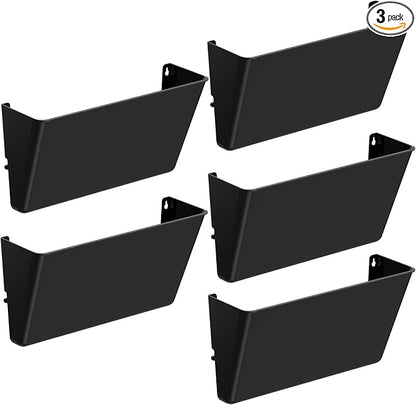 Gawerk Clear Acrylic Single Pocket, Plastic Hanging Wall Mount File Holder by Gawerk