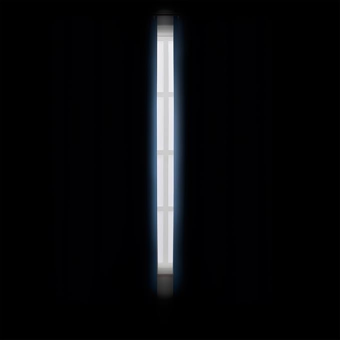 LEMOMO Blackout Curtains 40 x 63 inch/Sky Blue Curtains Set of 2 Panels/Thermal - Image 3