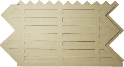 EverStone Herringbone Faux Brick Panel, 46 1/2"W x 25 1/4"H x 1"D, Antique - Image 5