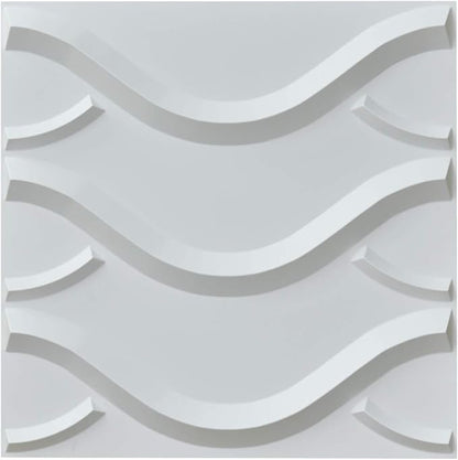 Art3d 19.7" x 19.7" Wall Panel Wave by Art3d