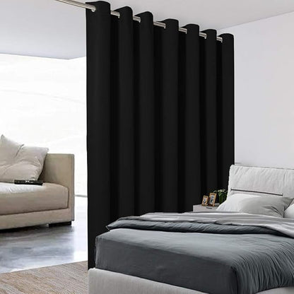 BONZER Extra Wide Room Divider Curtain Total Privacy Wall Noise Reducing by Bonzer
