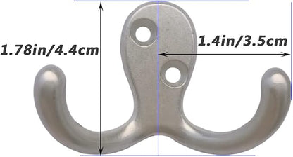 10pcs Coat Hooks Hardware, Wall Hooks Heavy Duty Hooks - Image 2