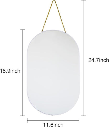 Oval Mirror, Oval Wall Mirror - Image 2