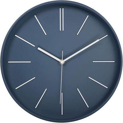 zyzamay Modern Wall Clock, 12 Inch Round Bright Colorful 3D Wall Clocks by ZYZAMAY