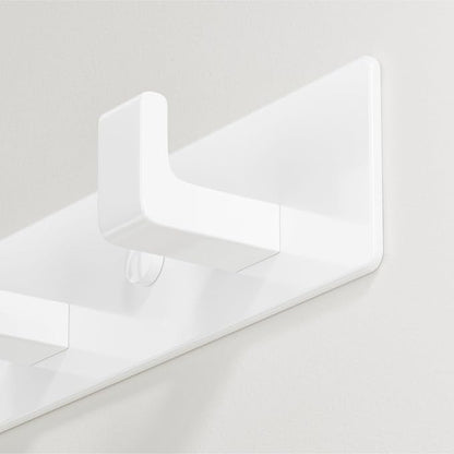 GWAAZXGZ White Coat Rack Wall Mount - Image 6