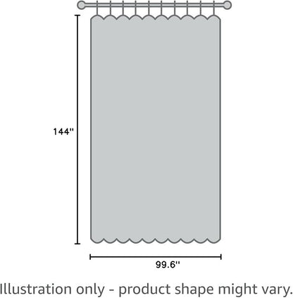 NICETOWN Room Divider Heavy Curtain Screen Partitions, Basement Hospital - Image 10