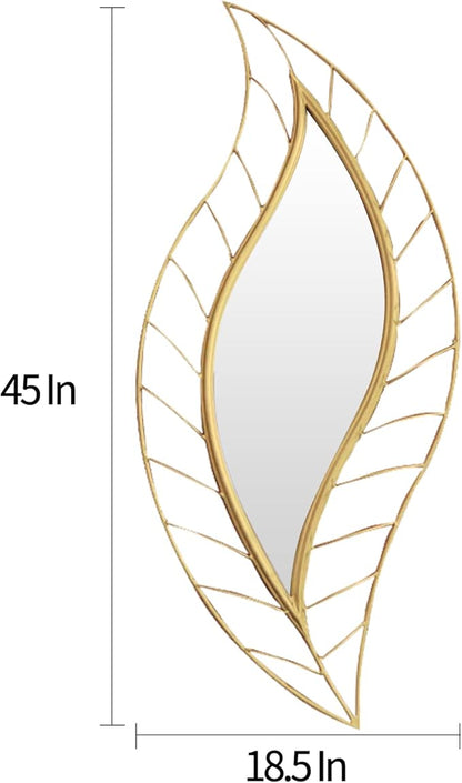 ironsmithn Leaf Teardrop Mirror - Image 3