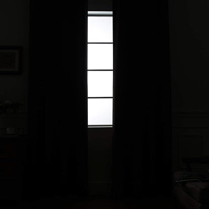 Yakamok 100% Blackout Curtains 96 Inches Long, Total Blackout Lined Curtain - Image 9