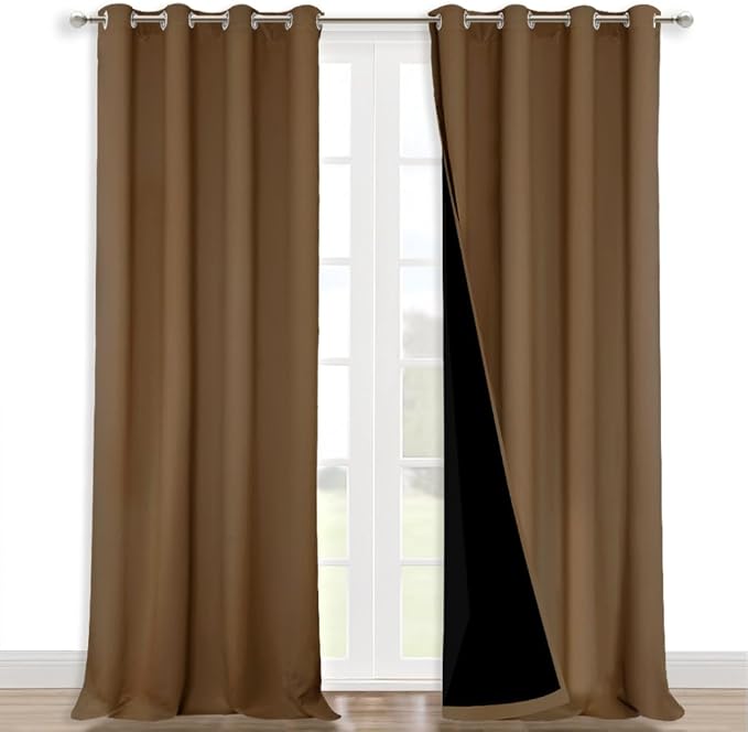 NICETOWN 100% Blackout Blinds, Laundry Room Decor Window Treatment Curtains by NICETOWN