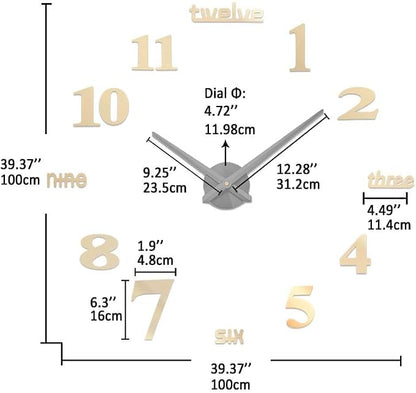 VANGOLD Design Decorative Wall Clock - Image 3
