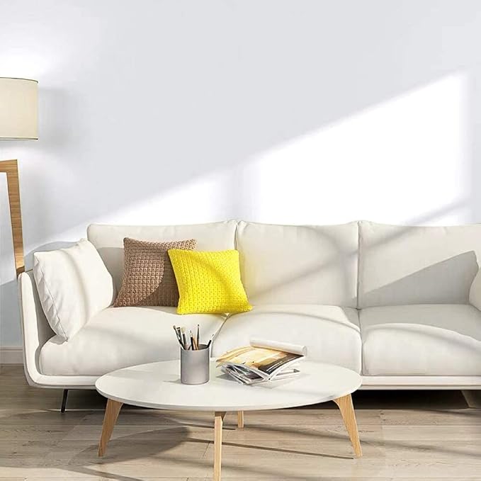 practicalWs White Contact Paper 15.7'' x 590.5'' White Peel and Stick Wallpaper - Image 5