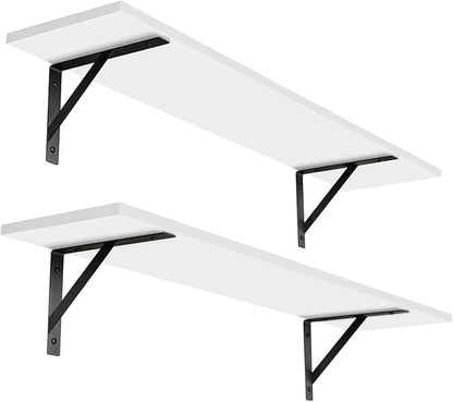 DINZI LVJ Long Wall Shelves, 31.5 x 7.9 x 6.1 Inches, Easy-to-Install, Large by DINZILVJ