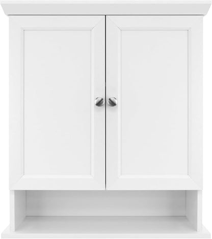 MCS 23x26 White Medicine Cabinet Organizer, Wall Mounted Bathroom Cabinet by MCSIndustriesInc