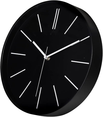 zyzamay Modern 12 Inch Round 3D Wall Clock, Silent Quartz Battery Operated - Image 8