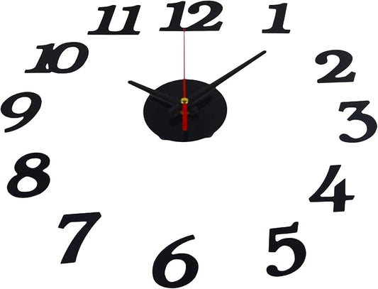 OceeK DIY Wall Clock, Modern Silent Non-Ticking, Battery Operated, 3D Quality by OceeK