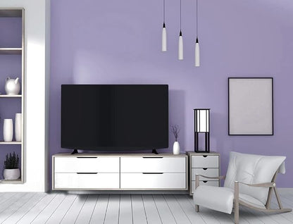 197"x17.7" Purple Peel and Stick Wallpaper Solid Color Wall Paper Contact Paper - Image 3