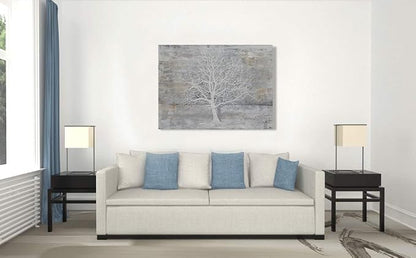 Yihui Arts Abstract Trees Painting Canvas Prints Wall Art Decor Framed - Image 8