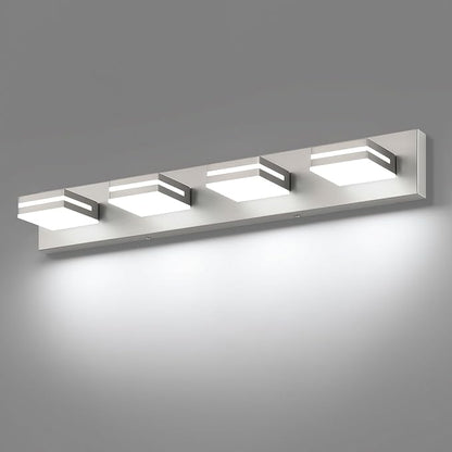 SineRise LED Modern Bathroom Vanity Light Fixtures, Brushed Nickel Modern by SINERISELIGHTING