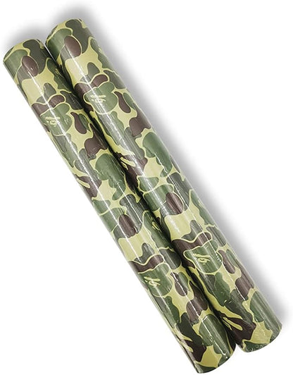 Self-Adhesive Vinyl Green Camouflage Contact Paper Peel and Stick Camouflage - Image 3