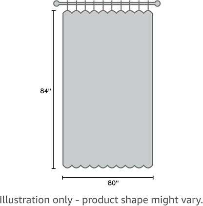 NICETOWN Room Divider Curtain 84 inch Length, Grommet Privacy & Noise Reducing - Image 9
