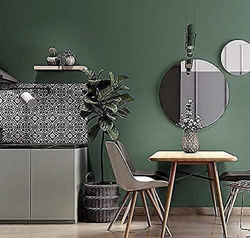 Dimoon 394''x23.6'' Green Peel and Stick Wallpaper Contact Paper Modern Self - Image 8