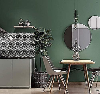 Dimoon 394''x23.6'' Green Peel and Stick Wallpaper Contact Paper Modern Self - Image 8