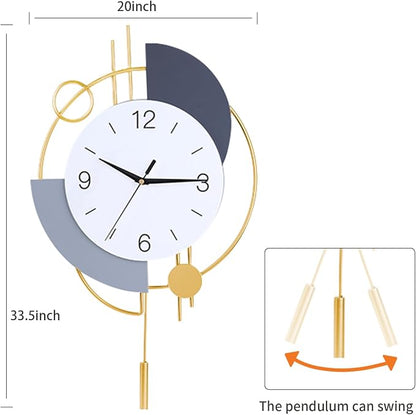 Dankeit Wall Clock, Silent Quality Quartz Battery Operated - Image 3