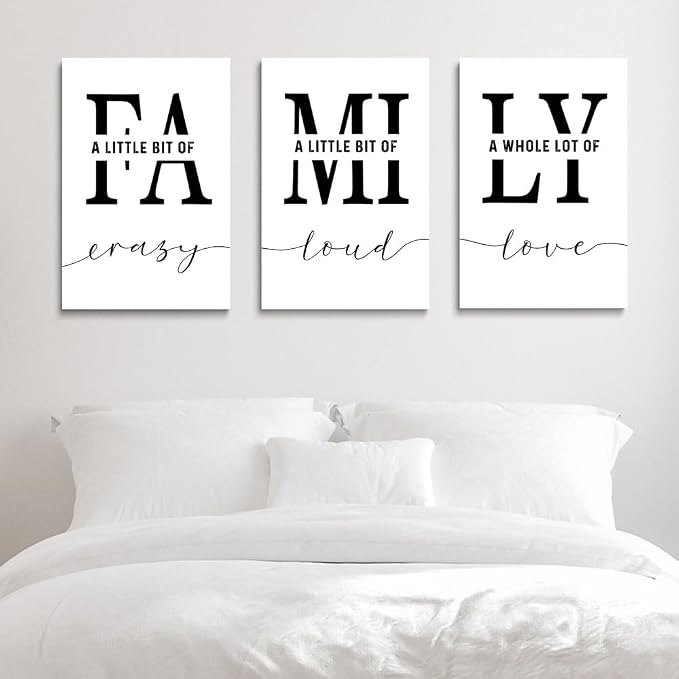 GUBIYU Family Wall Decor Set of 3 - Image 5