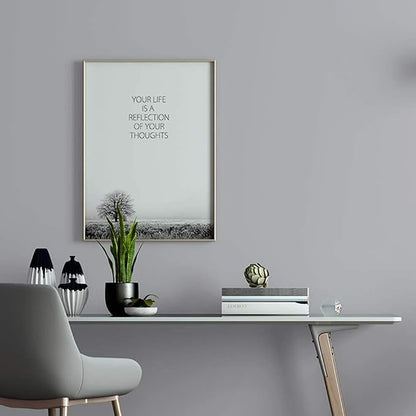 practicalWs Gray Self-Adhesive Wallpaper SelfA-dhesive Film Stick Paper Easy to - Image 2