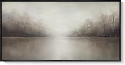 Framed Abstract Landscape Wall Art - Image 9