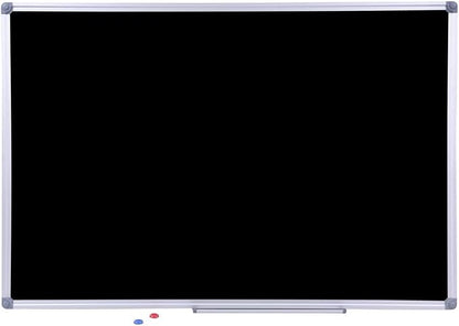 2 Pack Durable 48x36 Inch Large Magnetic Black Chalkboard – Wall-Mounted - Image 3