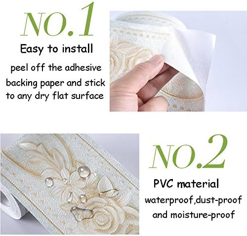 Creation Core 3D Pattern Wall Decor Sticker Kitchen Bathroom Waterproof - Image 5