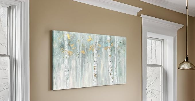 Yihui Arts Birch Tree Canvas Wall Art - Image 5