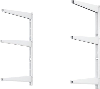 Delta Minimalistic White Shelf Brackets Cycle, Holds Up to 480 lbs, Modern by deltaCycleandHome