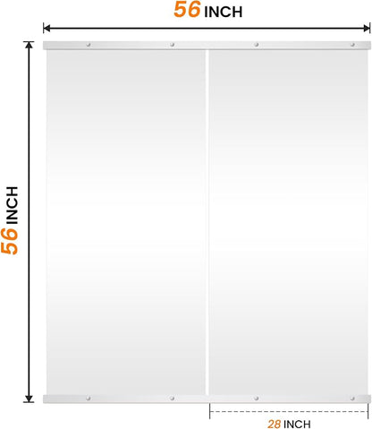 TRAHOME Home Gym Mirror for Wall, Glass Frameless Body Large Mirror for Home Gym - Image 7