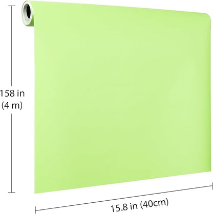 Light Green Peel and Stick Wallpaper, 15.7 X 157 inches Renter Friendly - Image 6