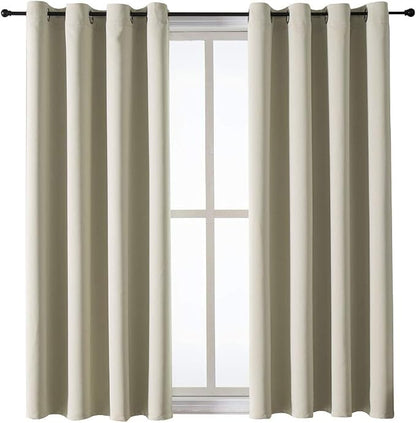 ChrisDowa Grommet Room Darkening Curtains - Image 7