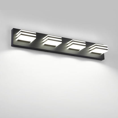 Black Bathroom Light Fixtures 24W Wall Light - Image 2