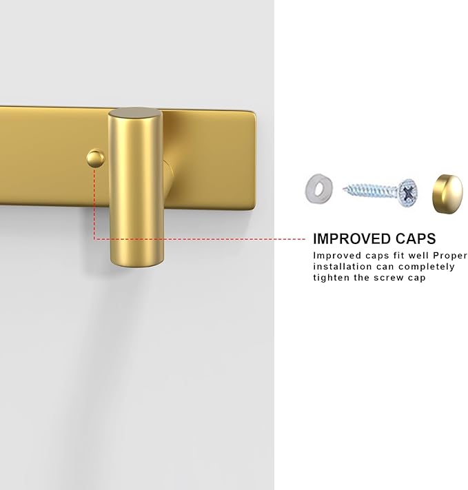 VAEHOLD Hat and Coat Wall Mount Rack - Image 5