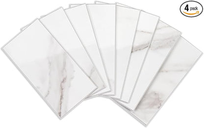 StyloVue 4 Pieces Peel and Stick Backsplash by StyloVue