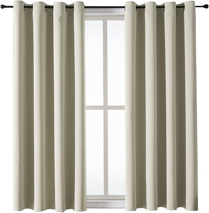 ChrisDowa Grommet Room Darkening Curtains - Image 7