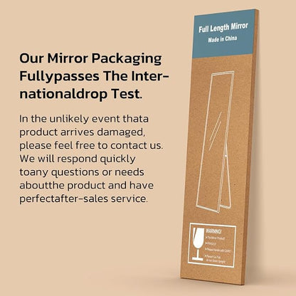Full Length Mirror with Lights, Full Body Dressing Standing Mirrors with - Image 7