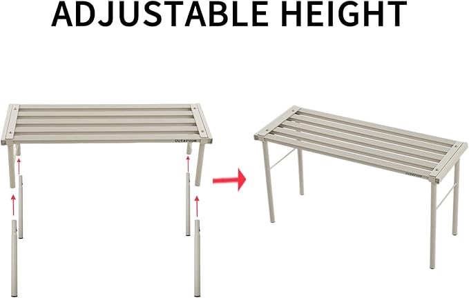 Metal Plant Stand, Rust-proof Aluminum Flower Pot Stand, Plants Display Stands Decoration Racks for Living Room Balconies and Gardens (120 White)