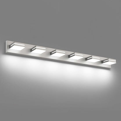 SineRise LED Modern Bathroom Vanity Light Fixtures, Brushed Nickel Modern by SINERISELIGHTING